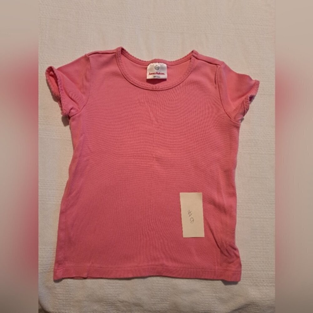 Hanna Andersson girls size 5, short sleeve shirt #2 of 2